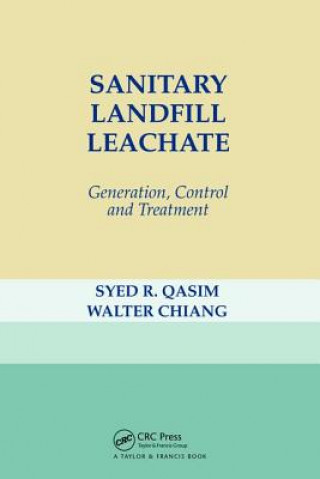 Kniha Sanitary Landfill Leachate Syed R. Qasim