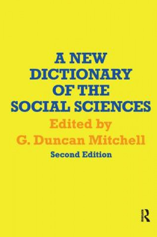 Kniha New Dictionary of the Social Sciences 