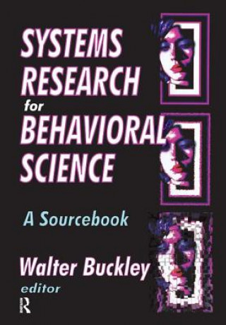 Buch Systems Research for Behavioral Science Walter Buckley