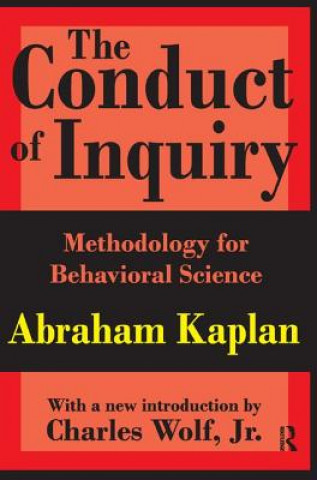 Kniha Conduct of Inquiry 