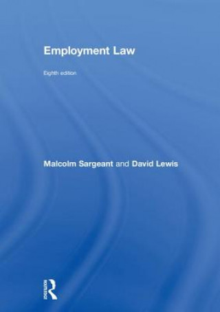 Kniha Employment Law SARGEANT