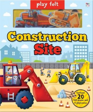 Kniha Play Felt Construction Site - Activity Book OAKLEY GRAHAM