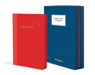 Kalendár/Diár Parisian Chic Notebook (red, large) PARISIAN CHIC