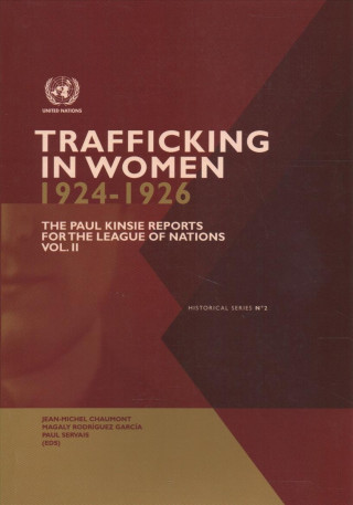 Kniha Trafficking in women 1924-1926 UN/UNOG Library