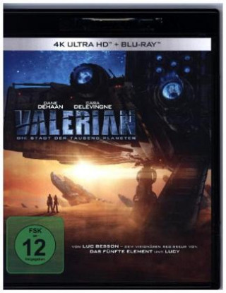 Filmek Valerian - Die Stadt der tausend Planeten UHD Blu-ray Luc Besson