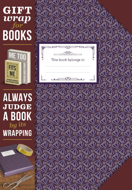 Kniha Gift Wrap for Books - Deco Classic 