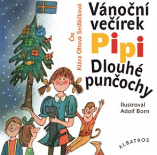 Hanganyagok Vánoční večírek Pipi Dlouhé punčochy Astrid Lindgrenová