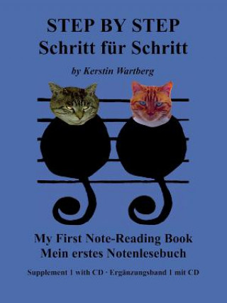 Kniha Step by Step / Schritt für Schritt - My First Note-Reading Book / Mein erstes Notenlesebuch Kerstin Wartberg