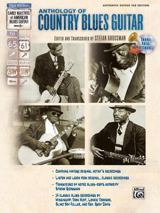 Book Stefan Grossman's Early Masters of American Blues Guitar: The Anthology of Country Blues Guitar Stefan Grossman