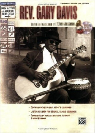 Книга Stefan Grossman's Early Masters of American Blues Guitar: Rev. Gary Davis Stefan Grossman