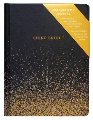 Kalendár/Diár Shine Bright Productivity Journal 