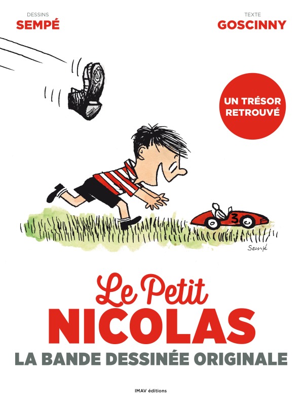 Carte Le Petit Nicolas. La bande dessinée originale Rene Goscinny