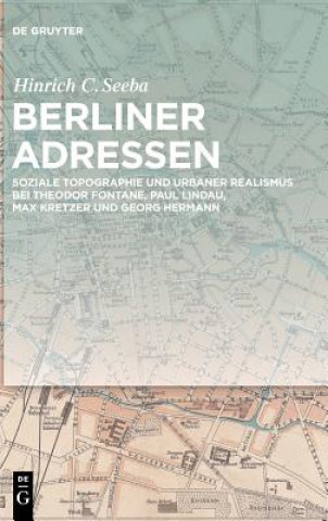 Carte Berliner Adressen Hinrich C. Seeba