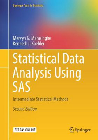 Könyv Statistical Data Analysis Using SAS Mervyn G. Marasinghe