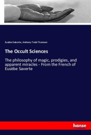 Libro Occult Sciences Salverte Eusebe Salverte