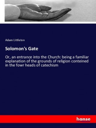Knjiga Solomon's Gate Adam Littleton