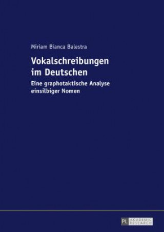 Kniha Vokalschreibungen Im Deutschen Miriam Bianca Balestra
