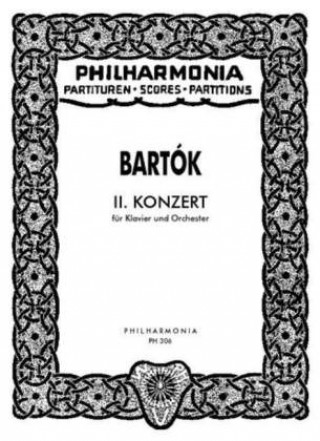 Materiale tipărite Klavierkonzert Nr. 2 Béla Bartók
