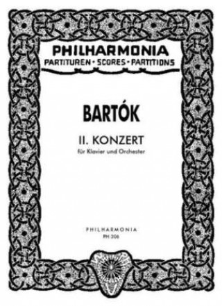 Tiskovina Klavierkonzert Nr. 2 Béla Bartók