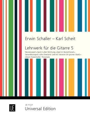 Tlačovina Lehrwerk für die Gitarre Erwin Schaller