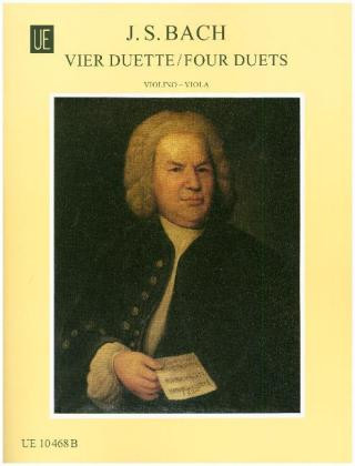 Tiskovina 4 Duette Johann Sebastian Bach