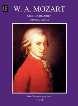 Materiale tipărite Geistliche Arien Wolfgang Amadeus Mozart
