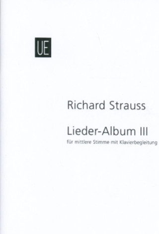 Printed items Lieder-Album Band 3 mittel Richard Strauss