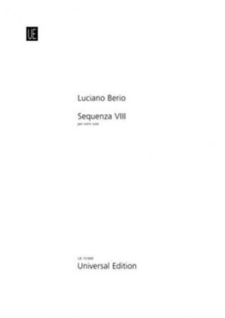 Printed items Sequenza VIII Luciano Berio