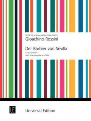Tiskovina Der Barbier von Sevilla Gioacchino Rossini