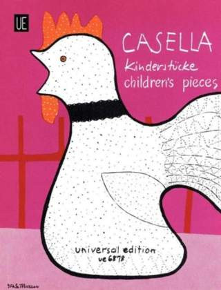 Tiskani izdelki Casella, A: 11 Kinderstücke Alfredo Casella