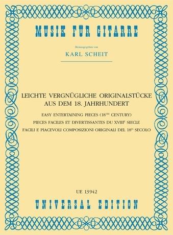 Nyomtatványok Leichte vergnügliche Originalstücke aus dem 18. Jahrhundert Karl Scheit