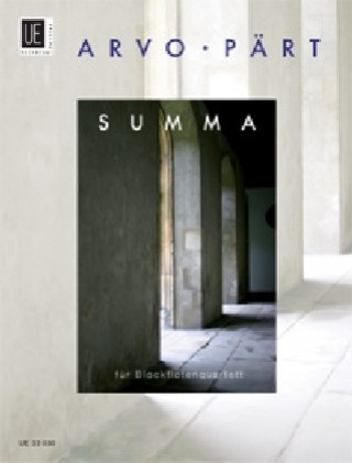 Tiskani izdelki Summa Arvo Pärt