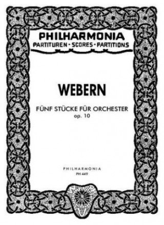 Tiskovina 5 Stücke Anton Webern