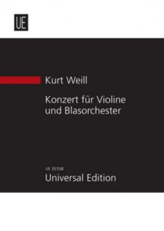 Tiskovina Konzert Kurt Weill