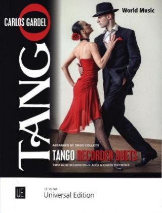 Materiale tipărite Tango Recorder Duets Carlos Gardel