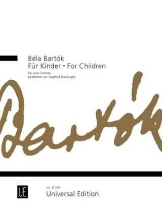 Tiskovina Für Kinder Béla Bartók