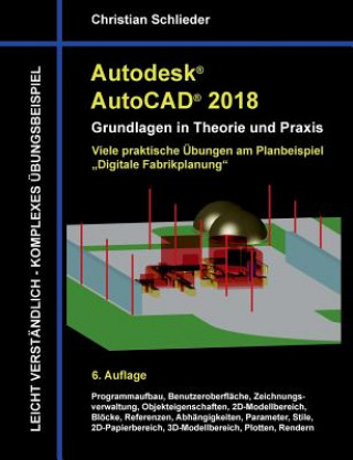 Livro Autodesk AutoCAD 2018 - Grundlagen in Theorie und Praxis Christian Schlieder