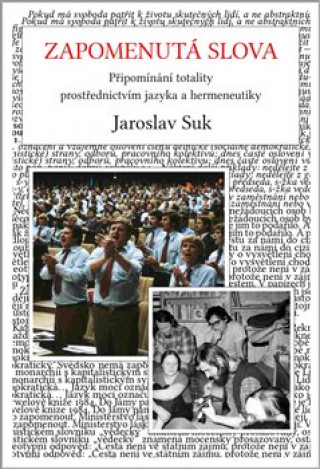 Kniha Zapomenutá slova Jaroslav Suk