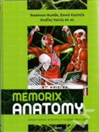 Book Memorix anatomy Radovan Hudák