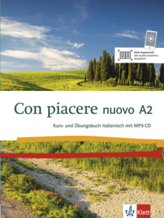 Könyv Con piacere nuovo A2. Kurs- und Übungsbuch + MP3-CD 