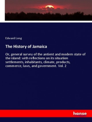 Book History of Jamaica Edward Long