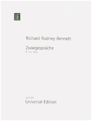 Articles imprimés Zwiegespräche (Conversations) Richard Rodney Bennett
