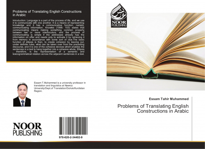Boek Problems of Translating English Constructions in Arabic Essam Tahir Muhammed