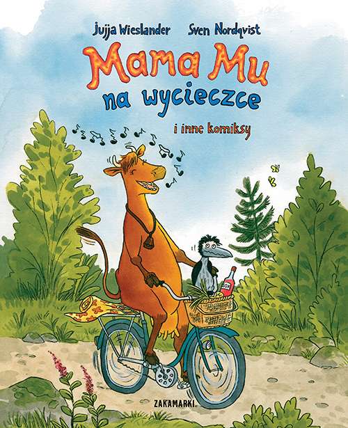 Könyv Mama Mu na wycieczce i inne komiksy Jujja Wieslander