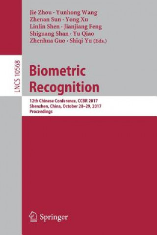 Kniha Biometric Recognition Jie Zhou