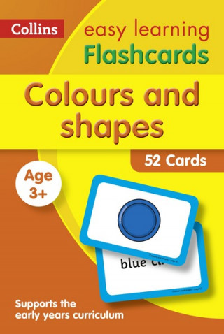 Tiskovina Colours and Shapes Flashcards Collins Easy Learning