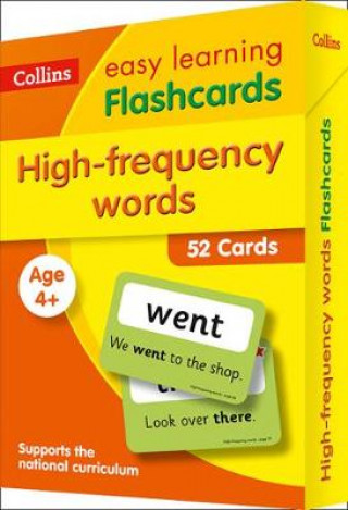 Printed items High Frequency Words Flashcards Collins Easy Learning