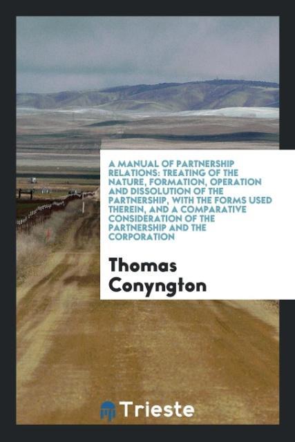 Kniha Manual of Partnership Relations THOMAS CONYNGTON