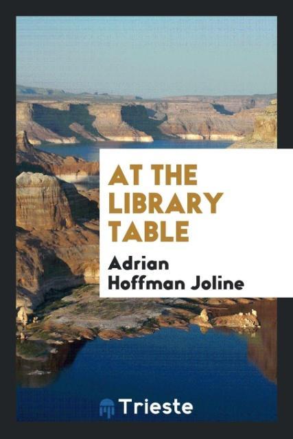 Book At the Library Table ADRIAN HOFFMA JOLINE
