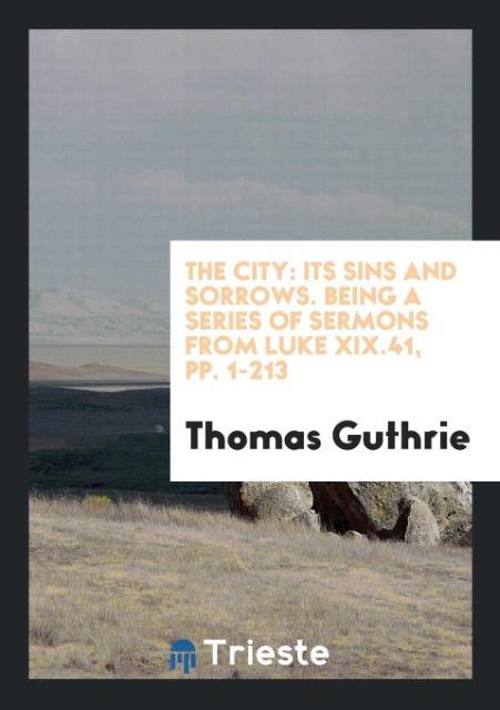 Libro City THOMAS GUTHRIE